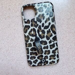 Loopy Case Wild Leopard Phone Cover - Black and Tan